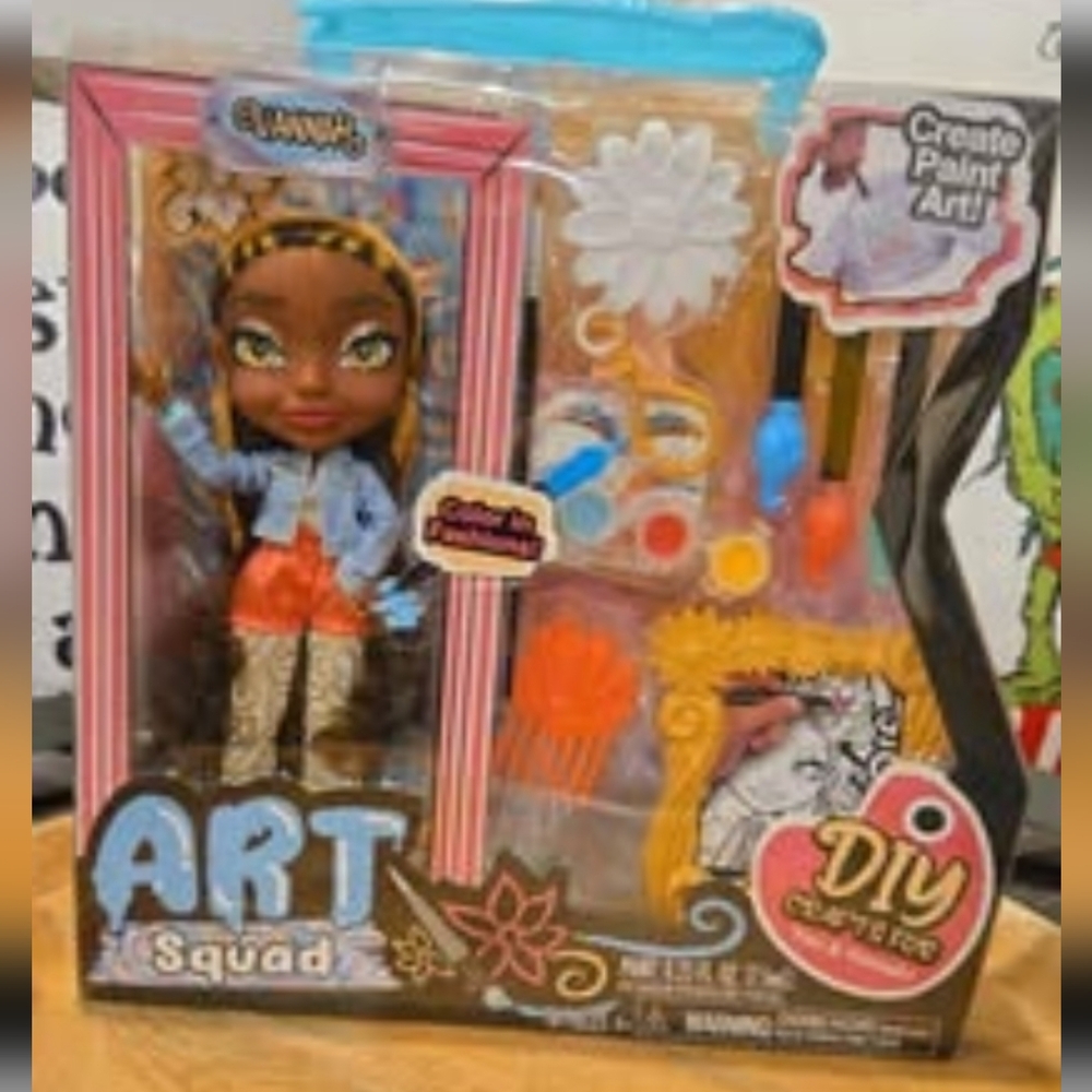 New Art Squad Paint Vannah Doll